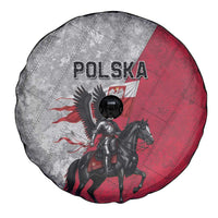 Poland Winged Hussar Warrior Spare Tire Cover Polska Flag Armor Spirit