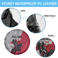 Poland Winged Hussar Warrior Spare Tire Cover Polska Flag Armor Spirit