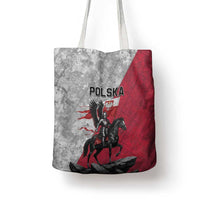 Poland Winged Hussar Warrior Tote Bag Polska Flag Armor Spirit