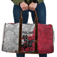 Poland Winged Hussar Warrior Travel Bag Polska Flag Armor Spirit