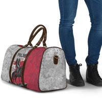 Poland Winged Hussar Warrior Travel Bag Polska Flag Armor Spirit