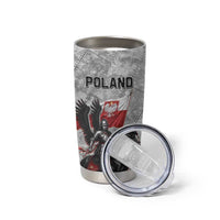 Poland Winged Hussar Warrior Tumbler Cup Polska Flag Armor Spirit