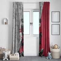 Poland Winged Hussar Warrior Window Curtain Polska Flag Armor Spirit