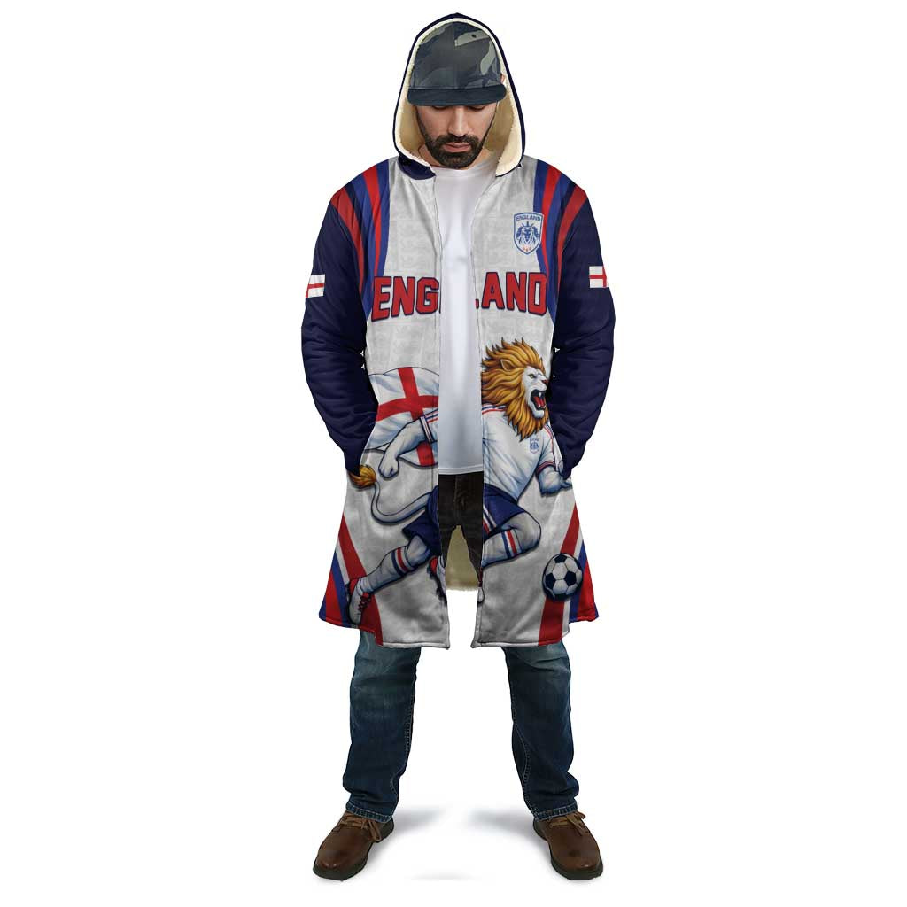 Custom World Football 2026 England Cloak Lion Mascot St George Cross Design