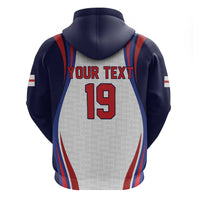 Custom World Football 2026 England Zip Hoodie Lion Mascot St George Cross Design
