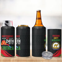 Eritrea Independence Day 1991 4 in 1 Can Cooler Tumbler Honor Freedom Unity Resilience