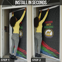 Eritrea Independence Day 1991 Door Cover Honor Freedom Unity Resilience