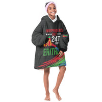 Eritrea Independence Day 1991 Kid Wearable Blanket Hoodie Honor Freedom Unity Resilience
