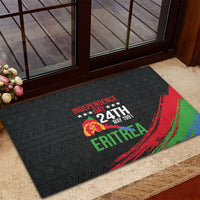 Eritrea Independence Day 1991 Rubber Doormat Honor Freedom Unity Resilience