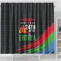 Eritrea Independence Day 1991 Shower Curtain Honor Freedom Unity Resilience