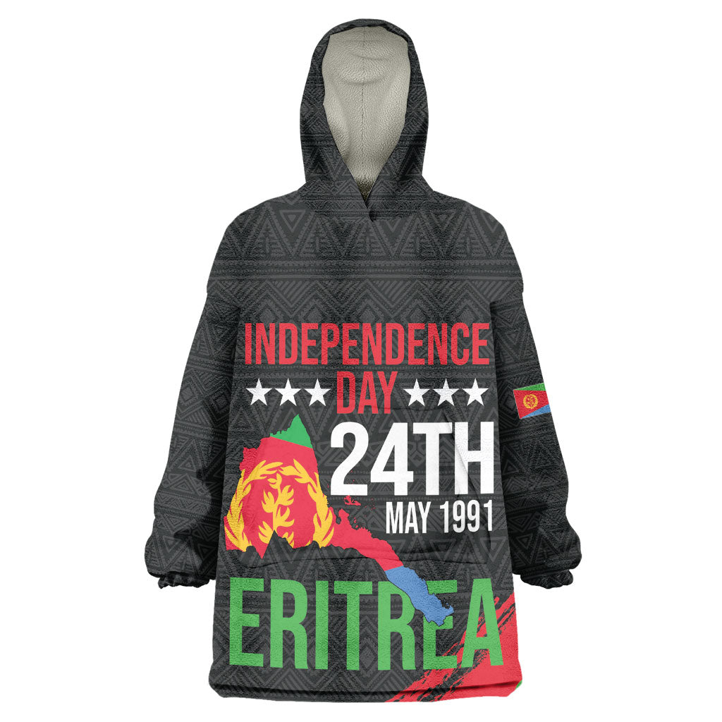 Eritrea Independence Day 1991 Wearable Blanket Hoodie Honor Freedom Unity Resilience