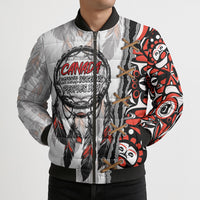Canada National Indigenous Peoples Day Bomber Puffer Jacket Dreamcatcher First Nations Heritage Pride