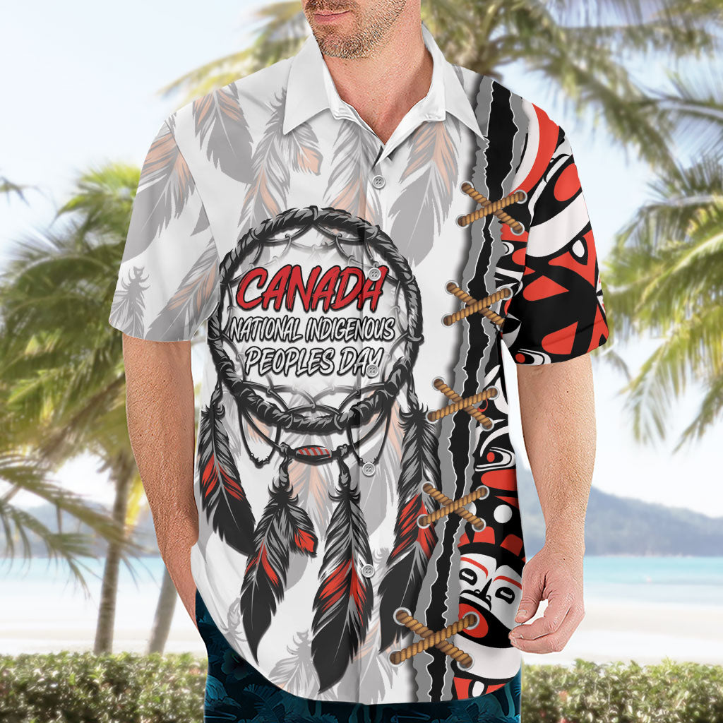 Canada National Indigenous Peoples Day Hawaiian Shirt Dreamcatcher First Nations Heritage Pride