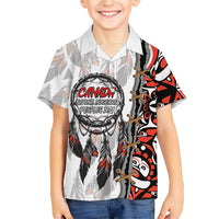 Canada National Indigenous Peoples Day Kid Hawaiian Shirt Dreamcatcher First Nations Heritage Pride