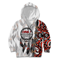 Canada National Indigenous Peoples Day Kid Hoodie Dreamcatcher First Nations Heritage Pride