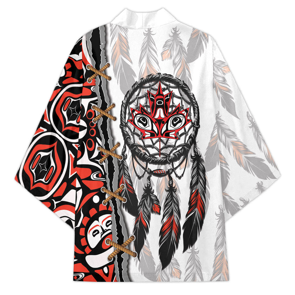 Canada National Indigenous Peoples Day Kimono Dreamcatcher First Nations Heritage Pride