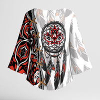 Canada National Indigenous Peoples Day Kimono Sleeve Blouse Dreamcatcher First Nations Heritage Pride