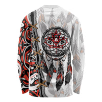 Canada National Indigenous Peoples Day Long Sleeve Shirt Dreamcatcher First Nations Heritage Pride