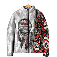 Canada National Indigenous Peoples Day Padded Jacket Dreamcatcher First Nations Heritage Pride