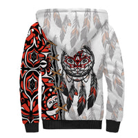 Canada National Indigenous Peoples Day Sherpa Hoodie Dreamcatcher First Nations Heritage Pride
