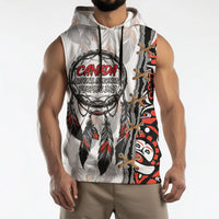 Canada National Indigenous Peoples Day Sleeveless Hoodie Dreamcatcher First Nations Heritage Pride