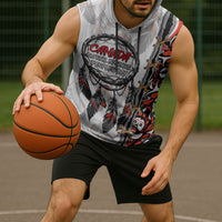 Canada National Indigenous Peoples Day Sleeveless Hoodie Dreamcatcher First Nations Heritage Pride