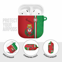 Italy Apulia AirPods Case Map Of Apulia With Coat Of Arms - Wonder Print Shop