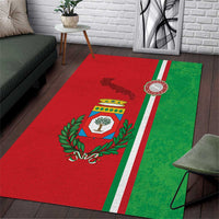 Italy Apulia Area Rug Map Of Apulia With Coat Of Arms - Wonder Print Shop