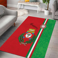 Italy Apulia Area Rug Map Of Apulia With Coat Of Arms - Wonder Print Shop