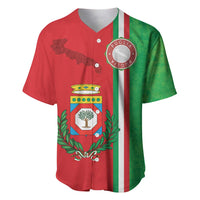 Italy Apulia Baseball Jersey Map Of Apulia With Coat Of Arms LT19