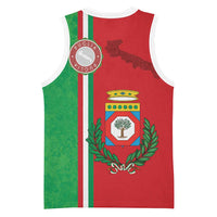 Italy Apulia Basketball Jersey Map Of Apulia With Coat Of Arms LT19