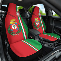Italy Apulia Car Seat Cover Map Of Apulia With Coat Of Arms - Wonder Print Shop