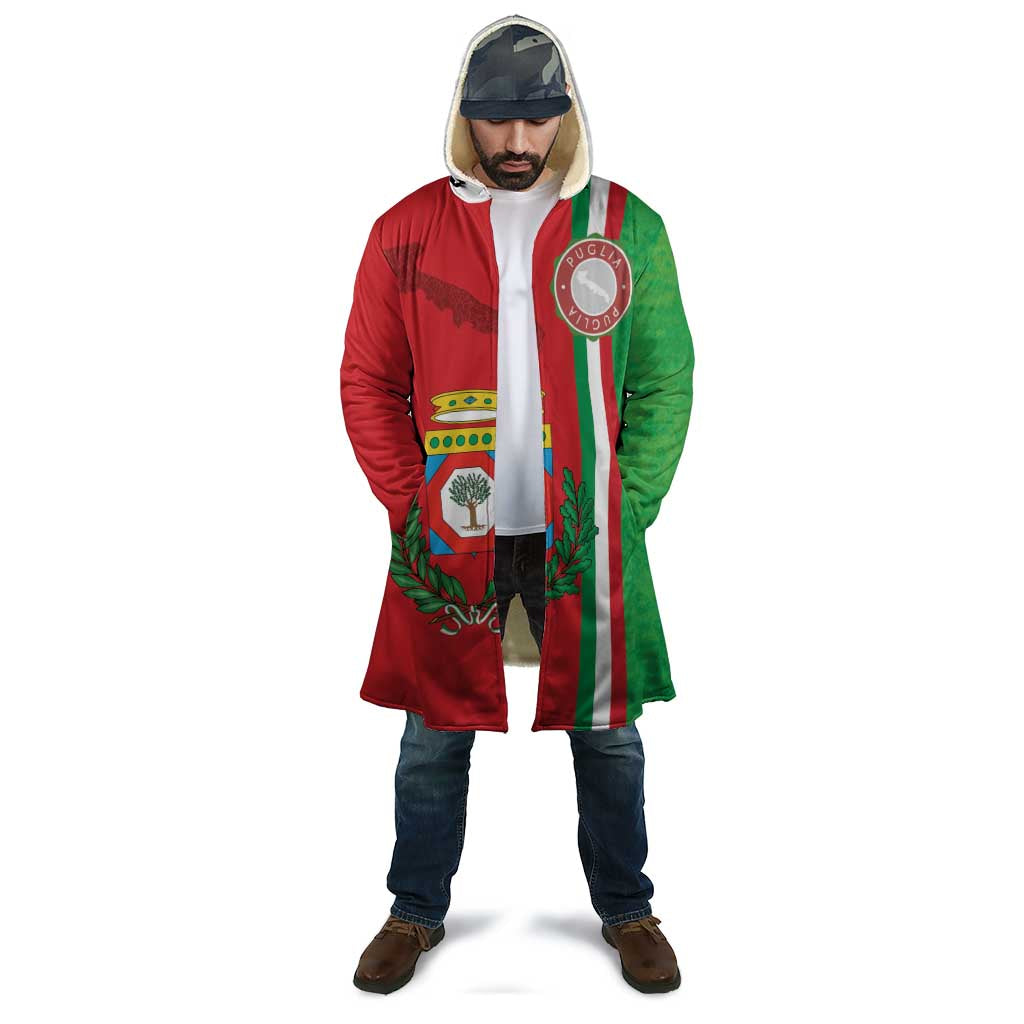 Italy Apulia Cloak Map Of Apulia With Coat Of Arms LT19