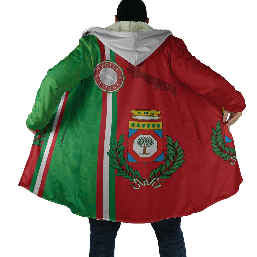 Italy Apulia Cloak Map Of Apulia With Coat Of Arms LT19