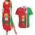 Italy Apulia Couples Matching Summer Maxi Dress and Hawaiian Shirt Map Of Apulia With Coat Of Arms - Wonder Print Shop