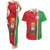 Italy Apulia Couples Matching Tank Maxi Dress and Hawaiian Shirt Map Of Apulia With Coat Of Arms - Wonder Print Shop