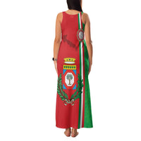 Italy Apulia Family Matching Tank Maxi Dress and Hawaiian Shirt Map Of Apulia With Coat Of Arms LT19