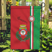 Italy Apulia Garden Flag Map Of Apulia With Coat Of Arms - Wonder Print Shop