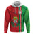 Italy Apulia Hoodie Map Of Apulia With Coat Of Arms - Wonder Print Shop