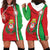 Italy Apulia Hoodie Dress Map Of Apulia With Coat Of Arms - Wonder Print Shop