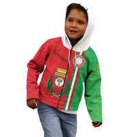 Italy Apulia Kid Hoodie Map Of Apulia With Coat Of Arms LT19