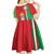 Italy Apulia Kid Short Sleeve Dress Map Of Apulia With Coat Of Arms - Wonder Print Shop