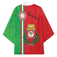 Italy Apulia Kimono Map Of Apulia With Coat Of Arms LT19