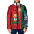 Italy Apulia Padded Jacket Map Of Apulia With Coat Of Arms - Wonder Print Shop