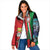 Italy Apulia Padded Jacket Map Of Apulia With Coat Of Arms - Wonder Print Shop