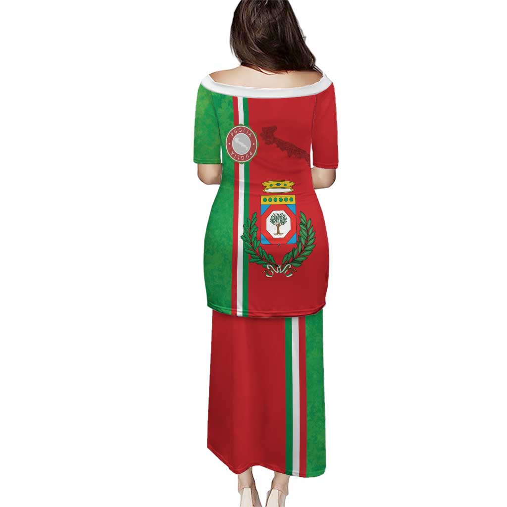 Italy Apulia Puletasi Map Of Apulia With Coat Of Arms LT19