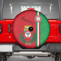Italy Apulia Spare Tire Cover Map Of Apulia With Coat Of Arms - Wonder Print Shop