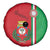Italy Apulia Spare Tire Cover Map Of Apulia With Coat Of Arms - Wonder Print Shop