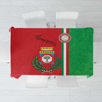 Italy Apulia Tablecloth Map Of Apulia With Coat Of Arms - Wonder Print Shop