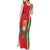 Italy Apulia Tank Maxi Dress Map Of Apulia With Coat Of Arms - Wonder Print Shop